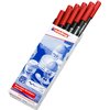 Brushpen edding 4200 porselein rood foto