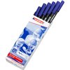 Brushpen edding 4200 porselein blauw foto