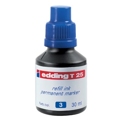 Viltstiftinkt edding T25 blauw