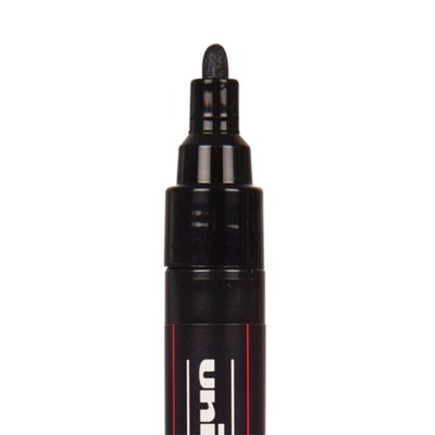 Paintmarker Uni POSCA PC5M medium zilver