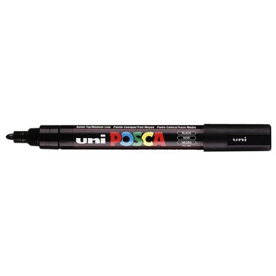 Paintmarker Uni POSCA PC5M medium zwart