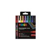 Paintmarker Uni POSCA PC3M fijn assorti set à 8 stuks foto