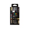 Paintmarker Uni POSCA PC5M medium assorti set à 4 stuks photo