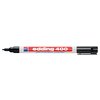 Viltstift edding 400 rond 1mm zwart foto
