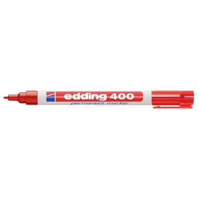 Marqueur edding 400 ogive 1mm rouge