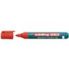 Viltstift edding 380 flipover rond 1.5-3mm rood foto