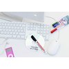 Feutre CD edding 8400 ogive 0,5-1mm rouge Photo