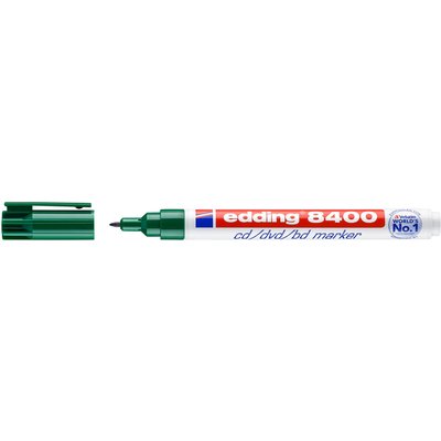 Feutre CD edding 8400 ogive 0,5-1mm vert