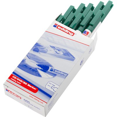 Feutre CD edding 8400 ogive 0,5-1mm vert
