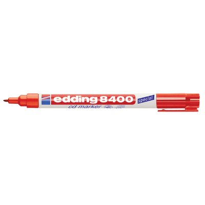 Feutre CD edding 8400 ogive 0,5-1mm assorti 4 pièces
