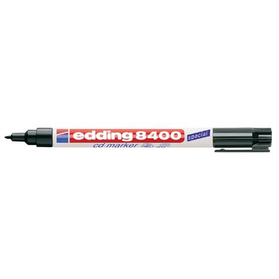 Feutre CD edding 8400 ogive 0,5-1mm assorti 4 pièces