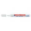 Krijtstift edding 4095 rond 2-3mm wit blister à 2 stuks foto