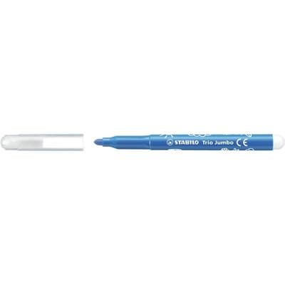 Viltstift STABILO Trio Jumbo 380/12 extra large assorti 12 stuks