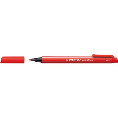 Viltstift STABILO pointMax 488/48 karmijnrood