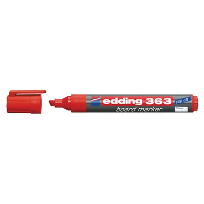 Whiteboardmarker edding 363 schuin 1-5mm rood