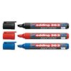 Whiteboardmarker edding 363 schuin 1-5mm blauw foto