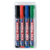 Whiteboardmarker edding 363 schuin 1-5mm assorti set à 4 stuks foto
