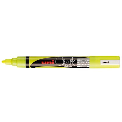 Marqueur craie Uni-Ball ogive 1,8-2,5mm fluo jaune
