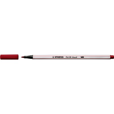 Brushstift STABILO Pen 568/50 donkerrood