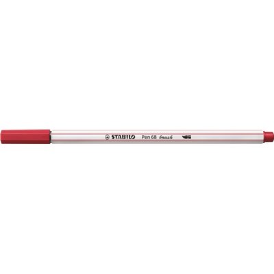 Brushstift STABILO Pen 568/50 donkerrood