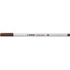 Brushstift STABILO Pen 568/45 bruin foto