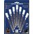 Krijtstift Securit SMA-100 rond wit 1-2mm blister à 7 stuks