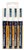 Krijtstift Securit SMA-510 schuin wit 2-6mm blister à 4 stuks
