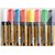 Krijtstift Securit SMA-720 blok ass 7-15mm blister à 8 stuks