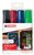Krijtstift edding 4090 window schuin 4-15mm assorti etui à 4 stuks
