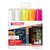 Krijtstift edding 4090 window schuin 4-15mm assorti etui à 5 stuks
