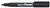 Viltstift Pentel NN50 rond 1.3-3mm zwart