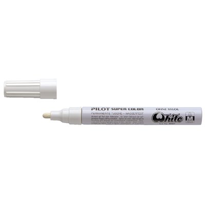 Viltstift PILOT Super Color lakmarker medium wit