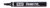 Viltstift Pentel N60 schuin 1.2-6mm zwart