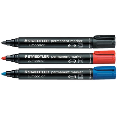 Viltstift Staedtler 352 rond rood 2mm
