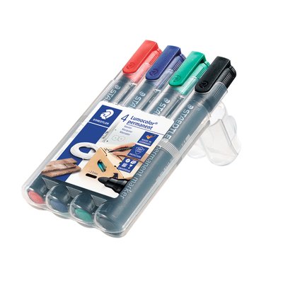 Marqueur Staedtler 352 ogive 2mm assorti 4 pièces