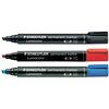 Viltstift Staedtler Lumocolor 350 permanent schuin zwart foto