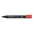 Viltstift Staedtler Lumocolor 350 permanent schuin rood