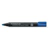 Viltstift Staedtler Lumocolor 350 permanent schuin blauw foto