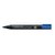 Viltstift Staedtler Lumocolor 350 permanent schuin blauw