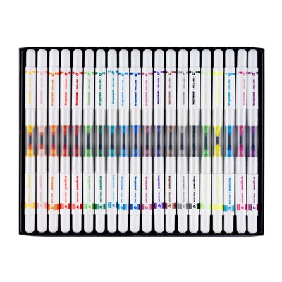Feutre Bruynzeel Kids Twin Point set 20 couleurs