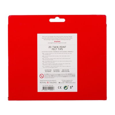 Feutre Bruynzeel Kids Twin Point set 20 couleurs