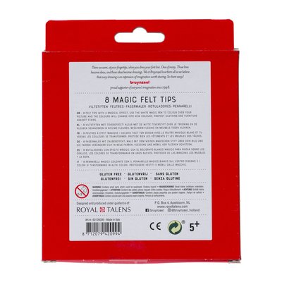 Feutre Bruynzeel Kids Magic set 8 couleurs