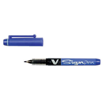 Feutre PILOT V-SignPen Fin bleu