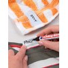 Wasgoedmarker edding 8040 rond 1mm zwart foto