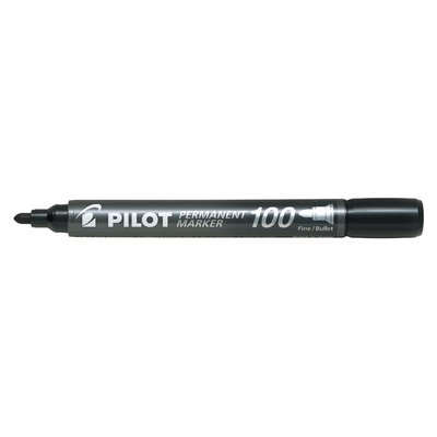 Marqueur PILOT 100 ogive Fin noir