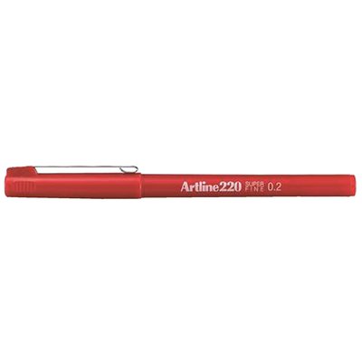 Fineliner Artline 220 ogive Extra Fin rouge