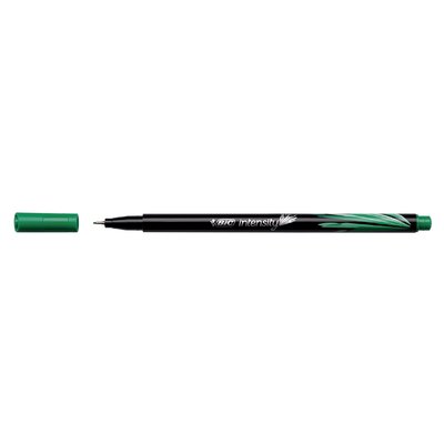 Fineliner BIC Intensity Fin vert boîte 12 pièces