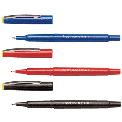 Fineliner PILOT Razor Point fijn blauw