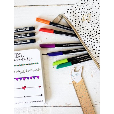 Fineliner edding 1200 003 Fin bleu