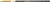 Fineliner edding 1200 053 fijn metallic goud